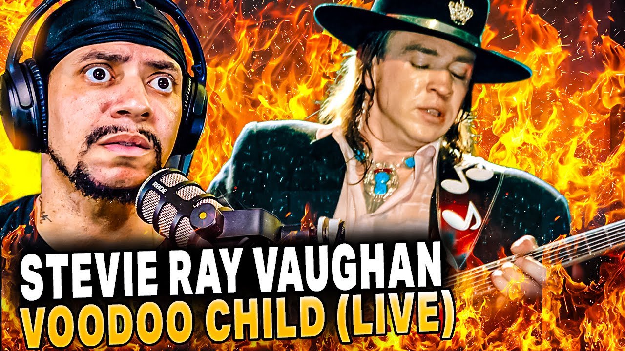 Он слишком хорош в этом!!! Стиви Рэй Воган - Voodoo Child (Live) (Реакция в прямом эфире)