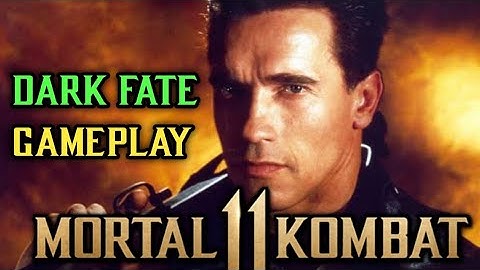 Terminator Gameplay Using Dark Fate Variation | Kombat League | Mortal Kombat 11
