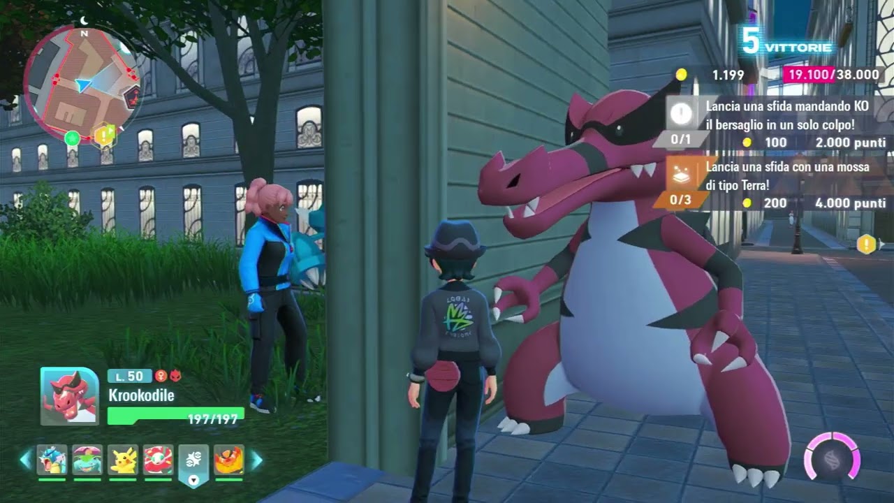 La lotta con Corvin per il grado C - Pokemon Leggende  Z-A