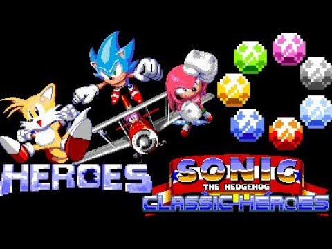 TAS] Sonic Classic Heroes - Speedrun as Team Super Sonic 