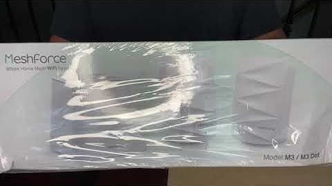 Mesh Force whole Home wifi system M3