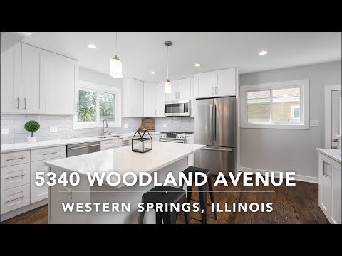 5340 Woodland Ave, Western Springs, IL home video tour
