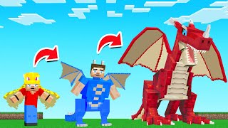 Evolving to GOD DRAGON in Minecraft!
