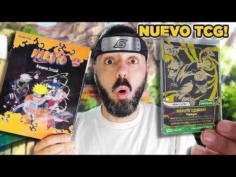 NEW TCG! I RECEIVE THE FIRST EXCLUSIVE NARUTO MYTHOS TRADING CARD GAME PRODUCTS!