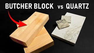 Butcher Block vs Quartz Countertops | Everything you need to know!