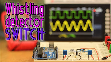 Whistle detector switch with Arduino