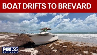 Distressed vessel of 9 passenger rescued by Carnival beached in Brevard
