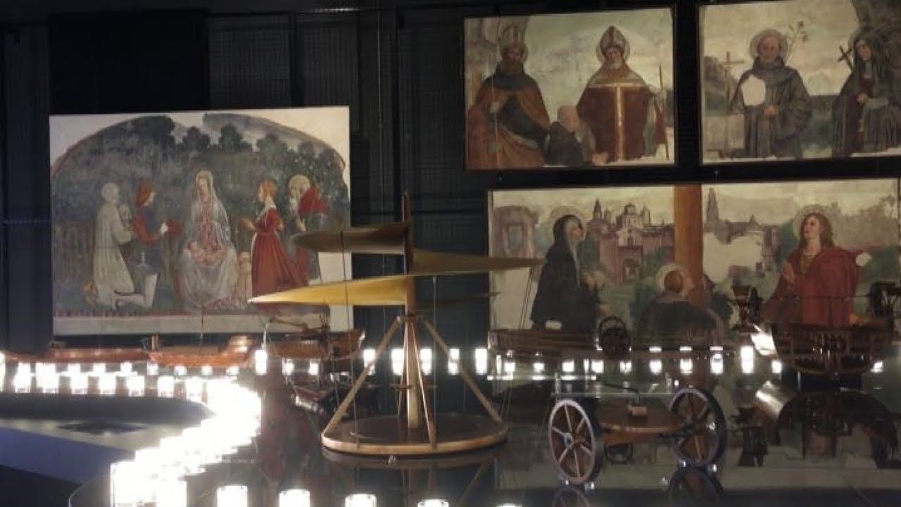 Al Museo della Scienza di Milano la mostra Leonardo Parade - YouTube