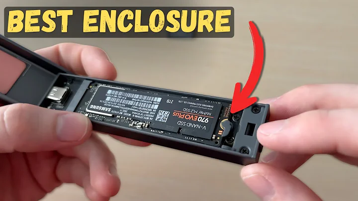 Sabrent NVME Enclosure - My favorite so far!