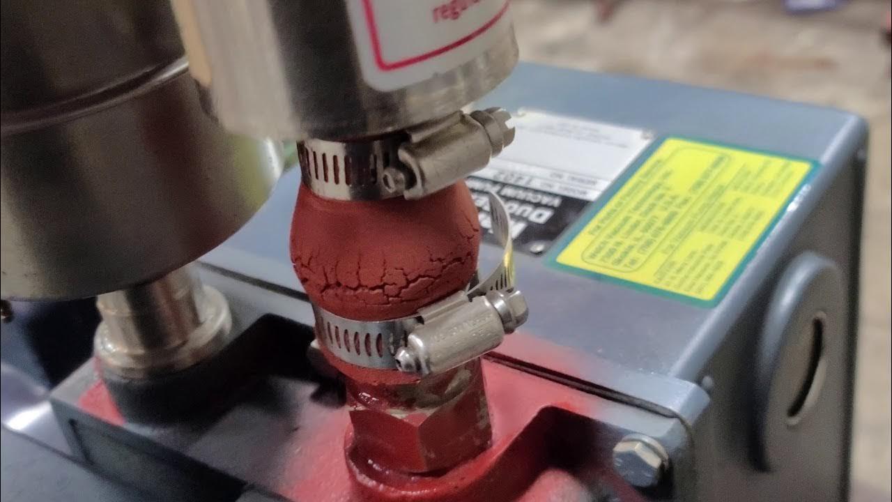 Welch 1402 Vacuum Pump 115v - YouTube