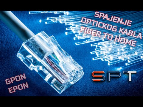 Kako spojiti - "splajsovati" opticki kabl (Splicing - Fiber To The Home - FTTH, GPON, EPON)