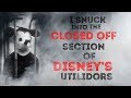 "I Snuck Into The Closed Off Part Of The Disney Utilidors" - Creepypasta