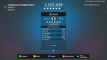 Coalescence & Segmentation (hard chart) -127!!!!!