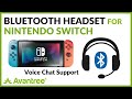 Nintendo Switch Bluetooth Headset Wireless with Voice Chat Support (Stereo 16 bit Wireless)