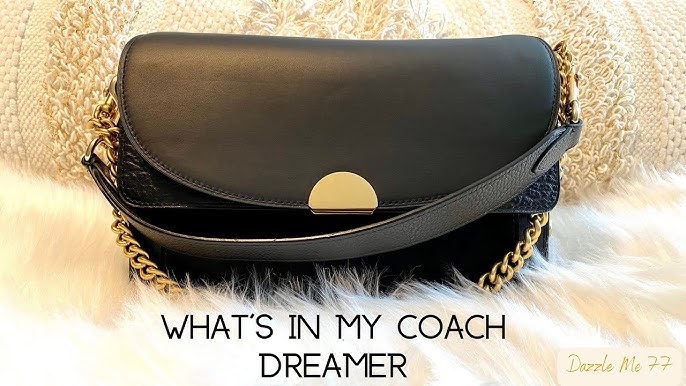 COACH Dreamer 21 Signature Canvas Shoulder Bag With Tattoo in