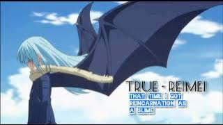 True - Reimei lyrics | ost that time i got reincarnated as a slime/tensei shitara slime datta ken