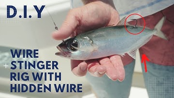 ULTIMATE Live Bait Wire Stinger Rig