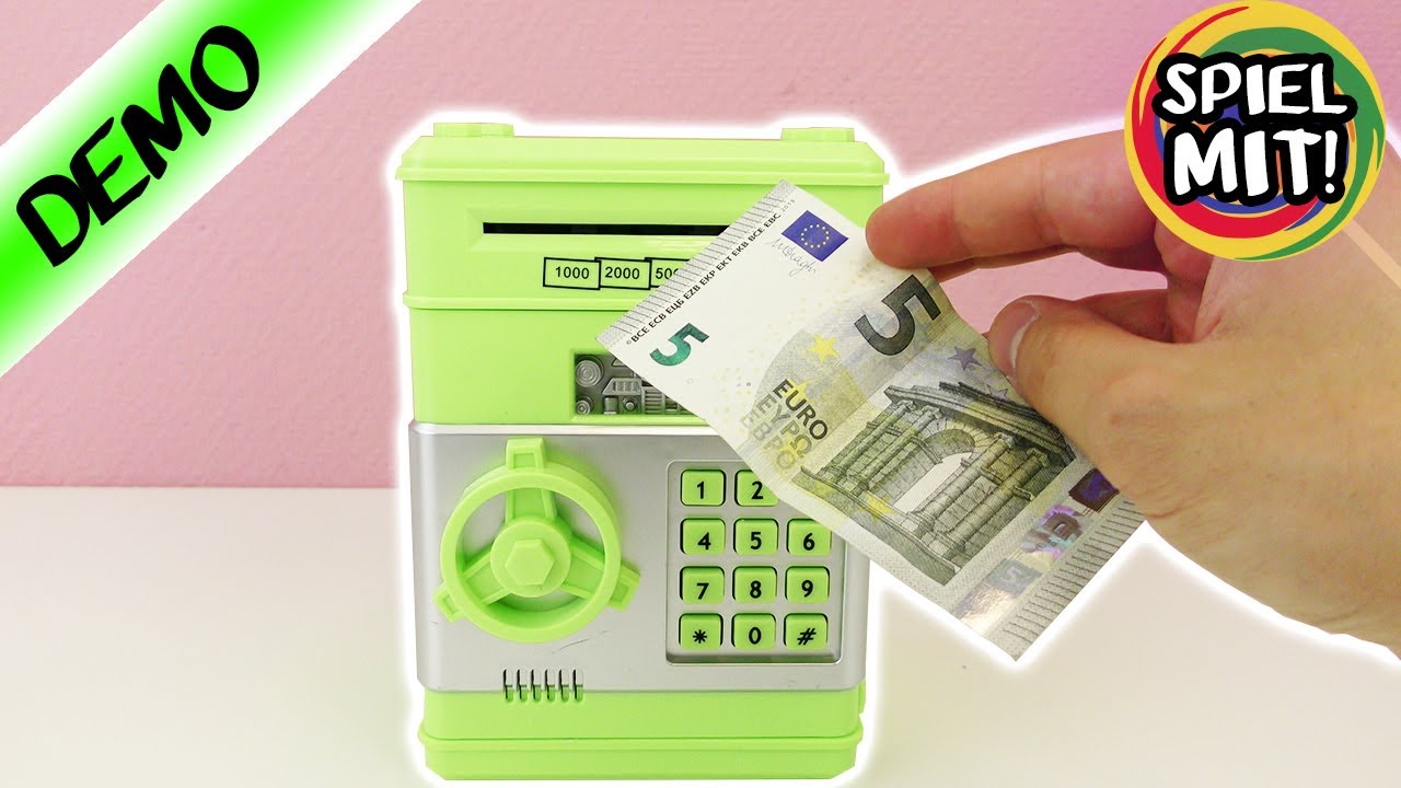 Spartresor Mit Passwort Scheine Munzen Im Tresor Verstecken Sicher Vor Geschwistern Und Eltern Youtube