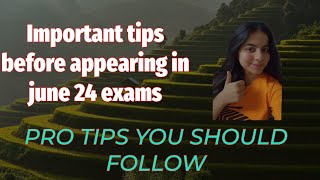 Correct approach to attempt exams👍,most important video🤯(June24) #icsi #exams #csexams #csexecutive