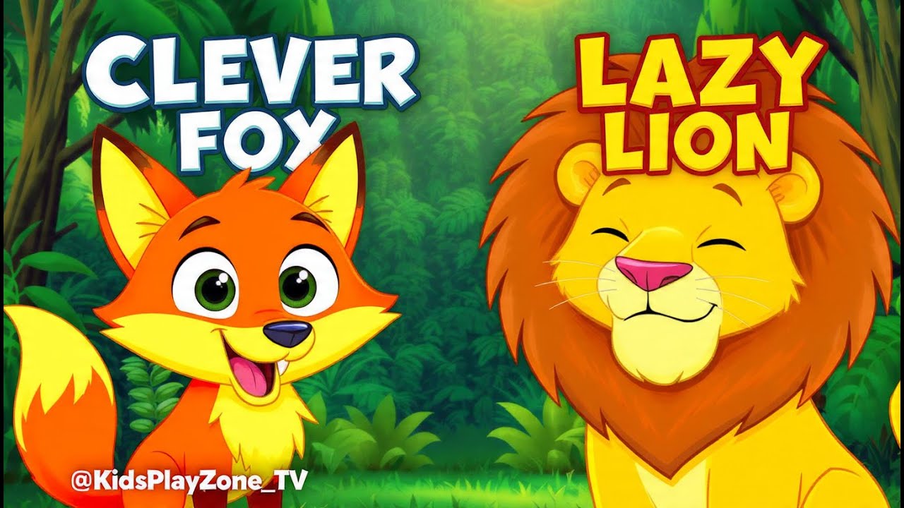 The Clever Fox and the Lazy Lion