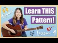 Guitar lessons for beginners episode 4  learn one of the most popular guitar strumming patterns
