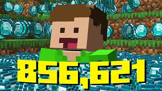 Jag måste samla 856,621 diamanter i Minecraft!