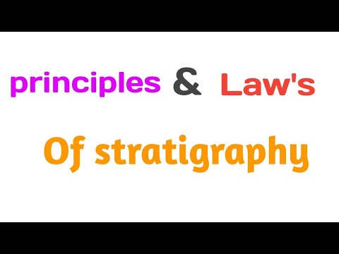 principles and law's of stratigraphy
