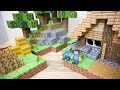 Magnetic papercraft  minecraft house