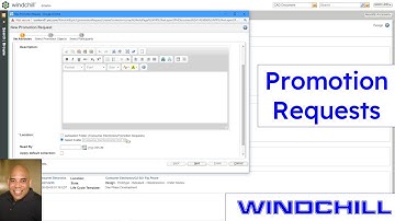 PTC Windchill - Promotion Requests | Change Management