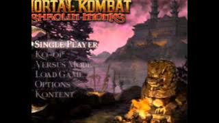 Mortal Kombat Shaolin Monks - Main menu ambient