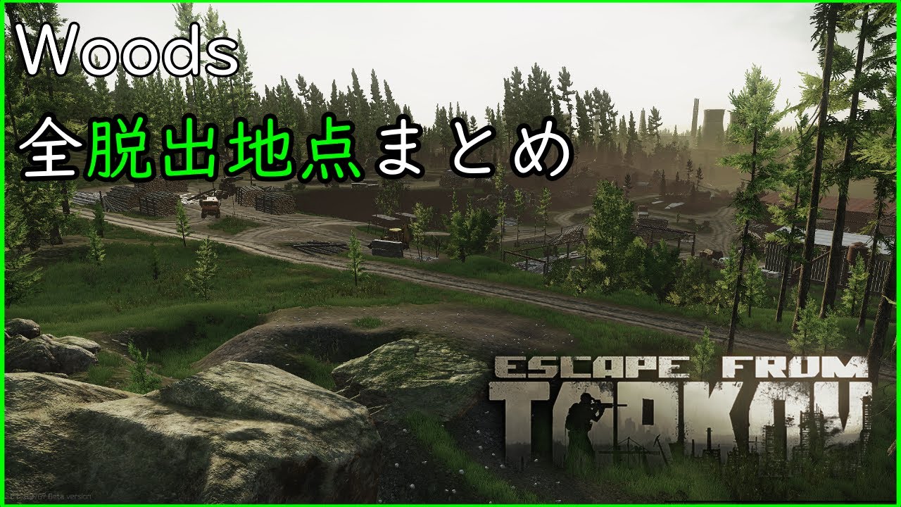Eft解説 Woodsの全脱出地点まとめ Youtube