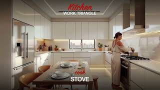 Kitchen Work Triangle — How to Plan a Functional Kitchen | A5 Renova Dubai