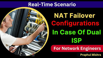 How To Configure NAT Failover In Case Of Dual ISP | IP SLA and Track Configurations