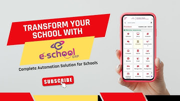 Automate Your School with e-School ERP | Complete School Automation Solution