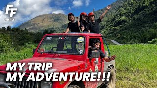 MY TRIP MY ADVENTURE FF FAMILY!!! LIBURAN OFFROAD MENYUSURI GUNUNG GUNTUR | FAMILY VLOG