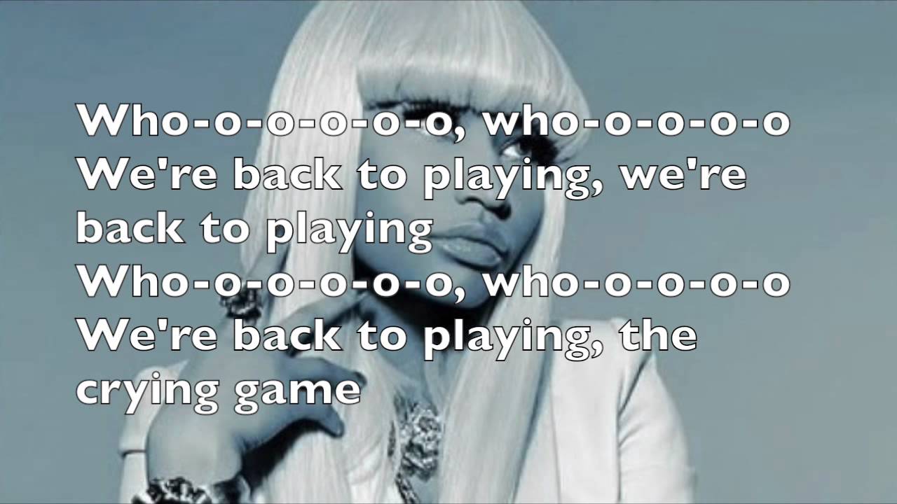 nicki minaj the crying game mp3 download