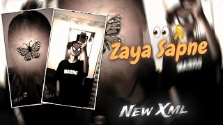 Zaya Sapne Xml || 👀🎗️ || New Xml || Tik Tok Trending Xml ||Editx by: @sxu_sifat_2.0 || #alightmotion screenshot 2