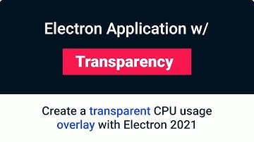 Create Transparent Apps Like Discord