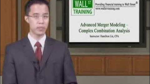 WST: 18.1 Super Advanced M&A - Merger Modeling Overview Pt1