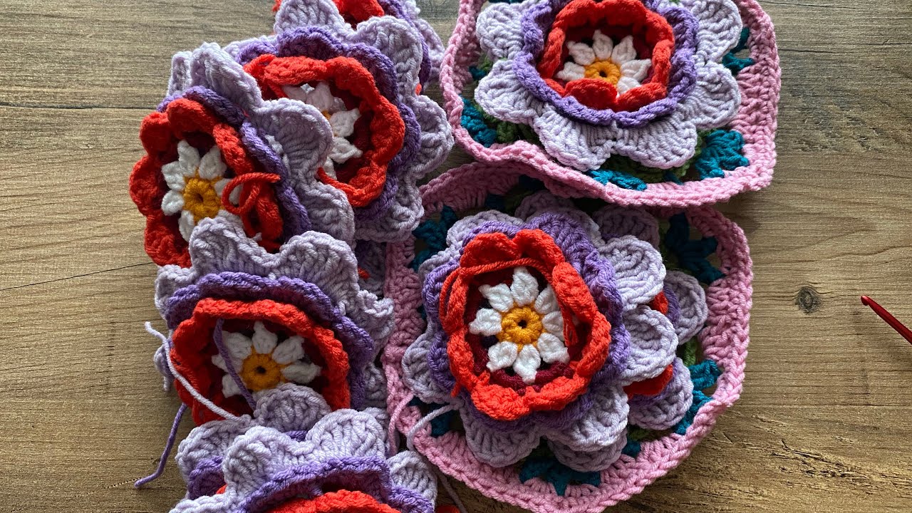 Göbeklitepe tığ işi şal 2. Motif (16 adet)  #songülcrochet #crochet #tığişi #shawl  