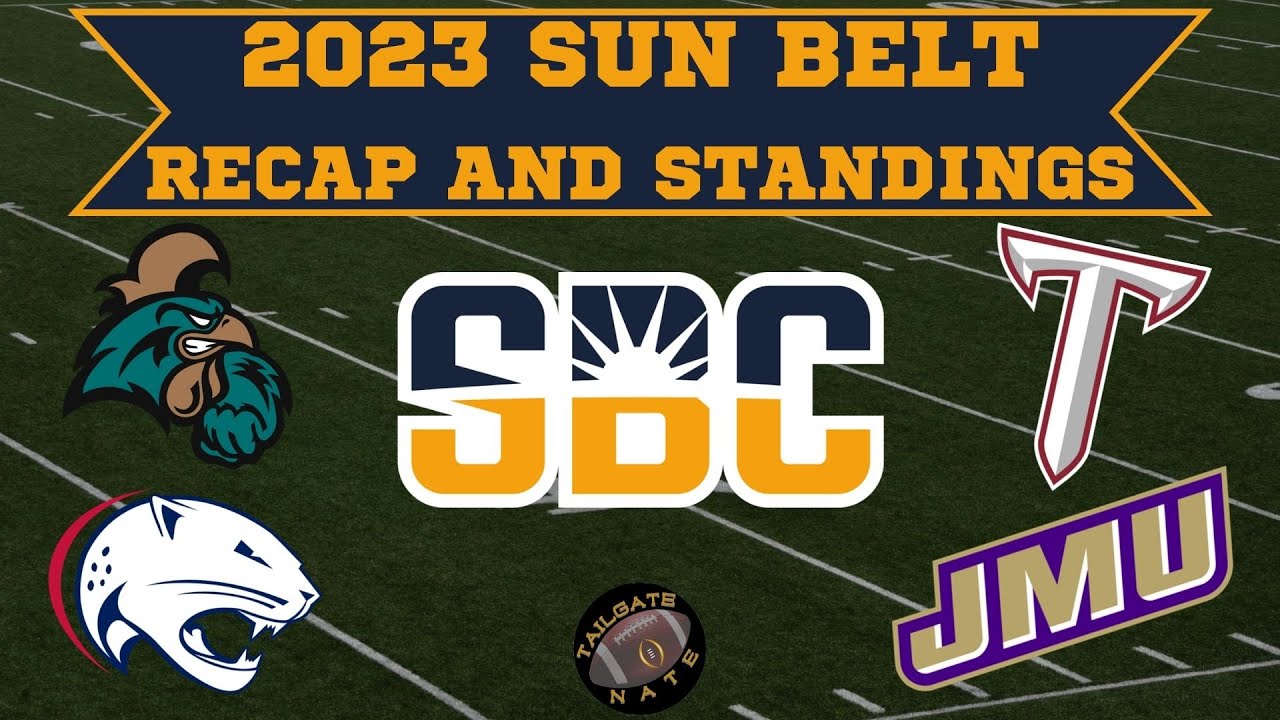 2023 Sun Belt Recap & Standings Predictions YouTube