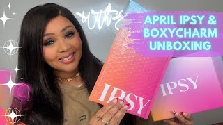 APRIL 2024 IPSY GLAM BAG AND BOXYCHARM MAKEUP/ BEAUTY SUBSCRIPTION UNBOXING ❤