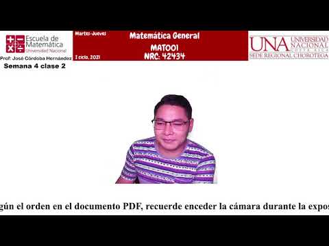 Matemática General (semana