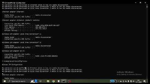 Menggunakan Command Prompt (CMD) serta menjaskan beberapa perintah pada TCP/IP