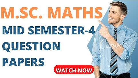 MSC Maths Midsem Papers Revealed! 🔥 Sem 4 from Lucknow University #msc #lucknowuniversity #pyq