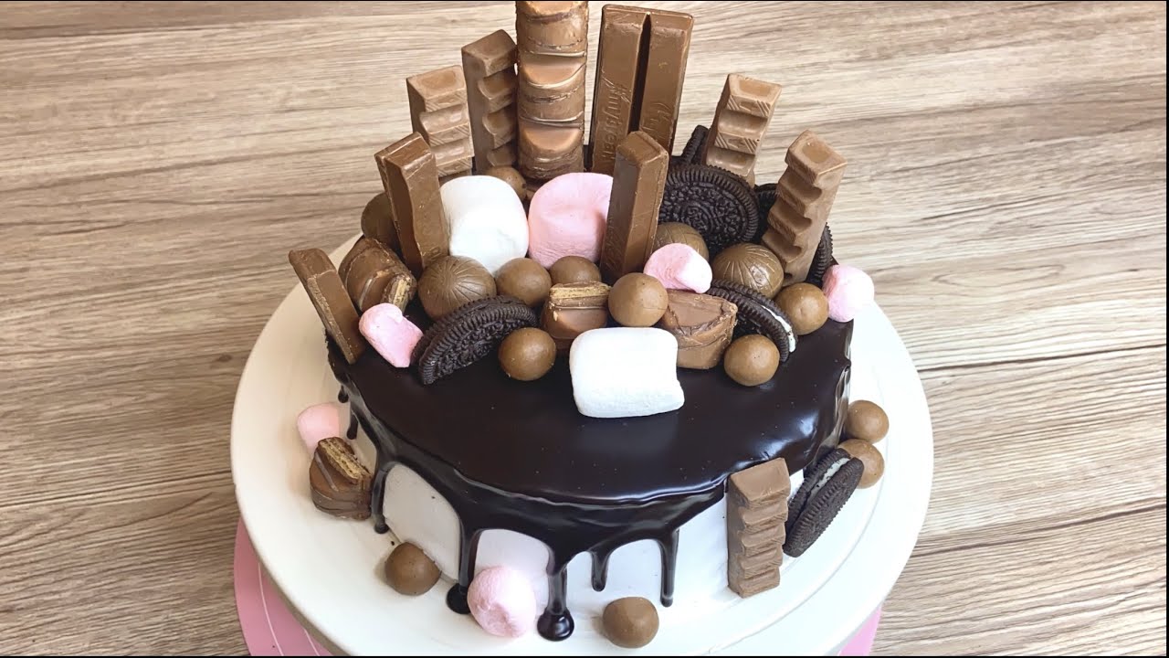 Loaded Chocolate Cake ~ Kids Favourite Chocolate Cream Cake ...
