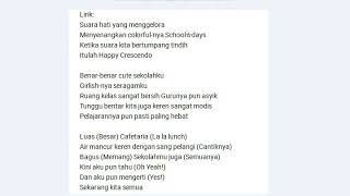 Aikatsu - happy cressendo (lirik bahasa indonesia)