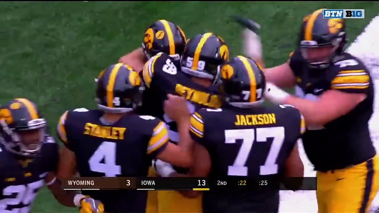 2017 Wyoming at Iowa Highlights YouTube