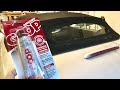 How to glue separating convertible top and rear window on my Plymouth Prowler