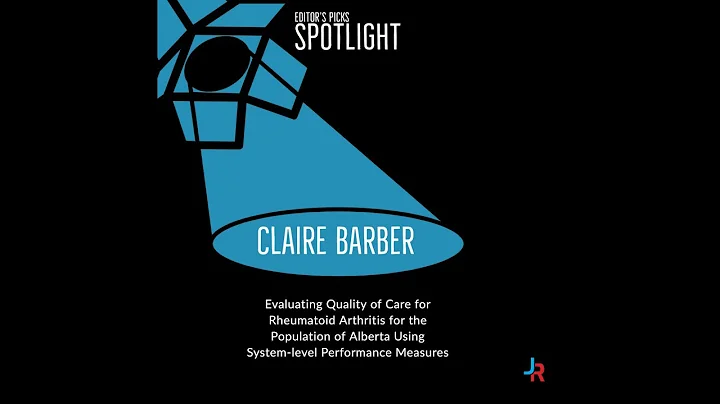 Editor's Picks Spotlight: Dr. Claire Barber